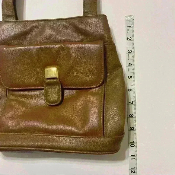 Dolce Vita leather Shoulder Bag Brown - Picture 10 of 13